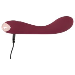   Feel the Magic Shiver - G-spot Vibrator (Burgundy) - Eco Packaging