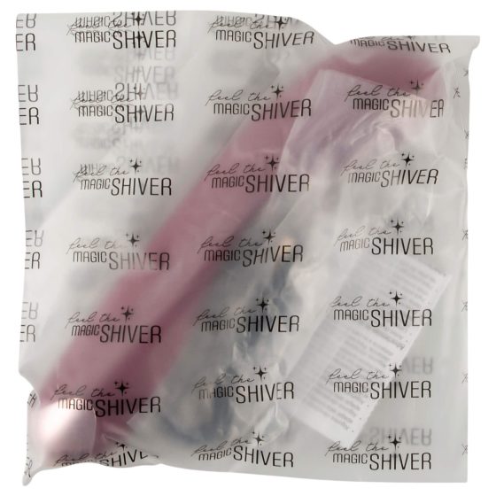 Feel the Magic Shiver - G-spot Vibrator (Burgundy) - Eco Packaging