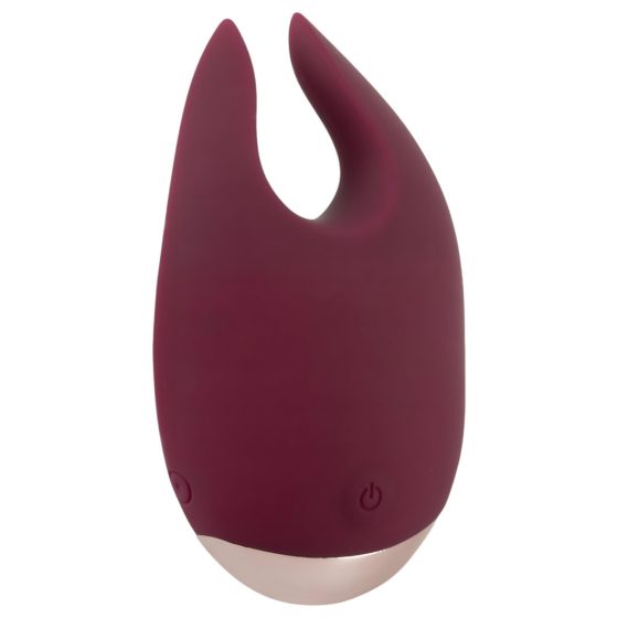 Magic Shiver - Rechargeable Clitoral Stimulator (Burgundy) - Eco Packaging