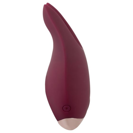 Magic Shiver - Rechargeable Clitoral Stimulator (Burgundy) - Eco Packaging