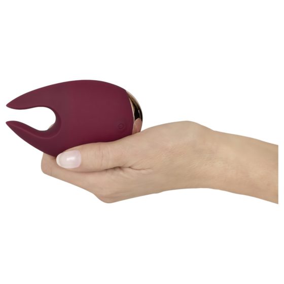 Magic Shiver - Rechargeable Clitoral Stimulator (Burgundy) - Eco Packaging