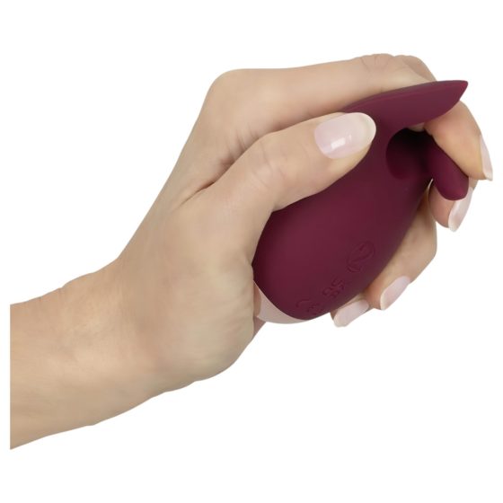 Magic Shiver - Rechargeable Clitoral Stimulator (Burgundy) - Eco Packaging