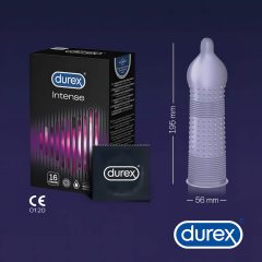 DureX Intense - Ribbed and Dotted Condom (16pcs)