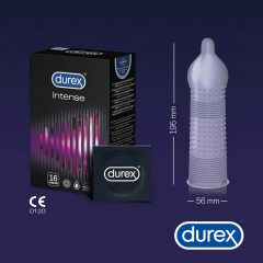 DureX Intense - Ribbed and Dotted Condom (16pcs)