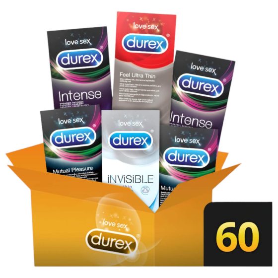 Durex Premium - Extra Pleasure Condom Pack (6 x 10pcs)