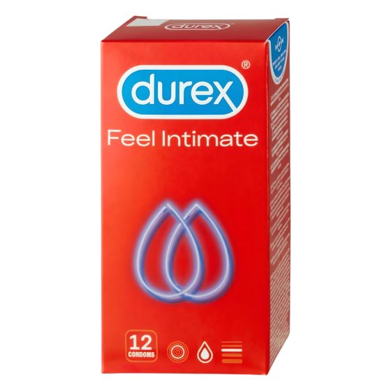 Durex Feel Intimate - Thin-Walled Condom Pack (3 x 12 pcs)