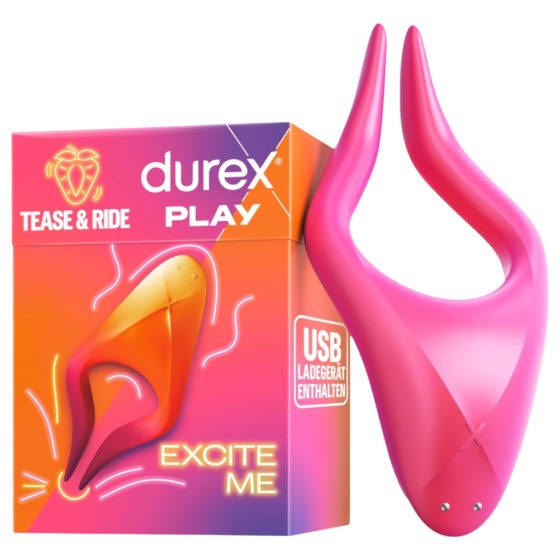 Durex Tease & Ride - Multi-Erogenous Zone Stimulator (Pink)