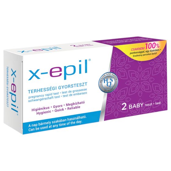 X-Epil Pregnancy Test Strips (2pcs)