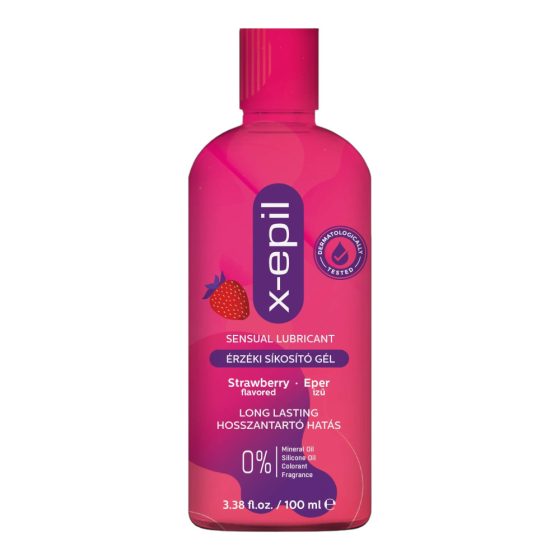 X-Epil - Strawberry Sensual Lubricant Gel (100ml)