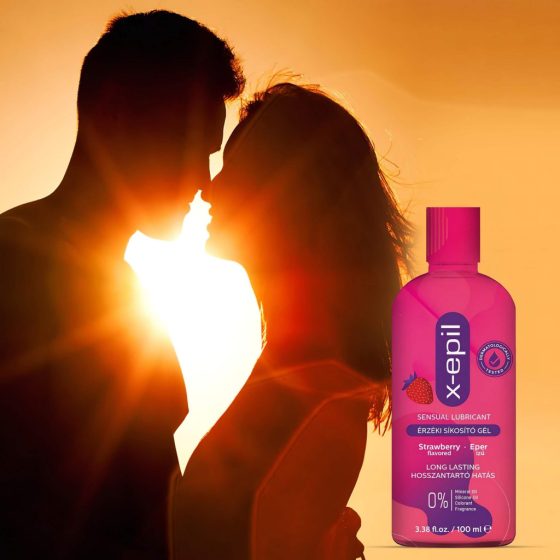 X-Epil - Strawberry Sensual Lubricant Gel (100ml)