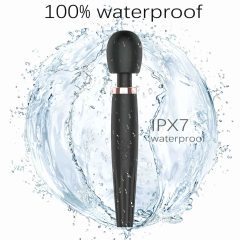   WEJOY Alyssa - Rechargeable Waterproof Massage Vibrator (Black)