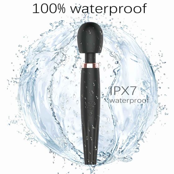 WEJOY Alyssa - Rechargeable Waterproof Massage Vibrator (Black)