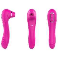   WEJOY Allen - Rechargeable Vaginal and Clitoral Vibrator (Pink)