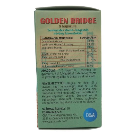 Golden Bridge - Herbal Supplement (8 pcs)