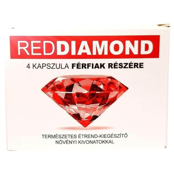 Red Diamond - Natural Dietary Supplement for Men (4pcs)