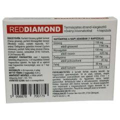 Red Diamond - Natural Dietary Supplement for Men (4pcs)