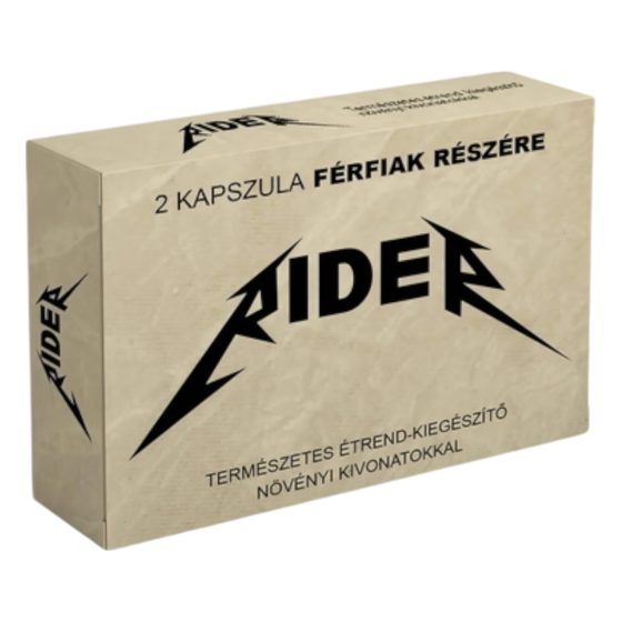 Rider - Natural Supplement for Men (2 pcs)