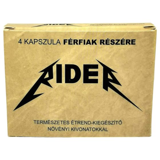 Rider - Natural Supplement for Men (4pcs)