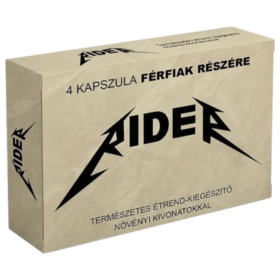 Rider - Natural Supplement for Men (4pcs)