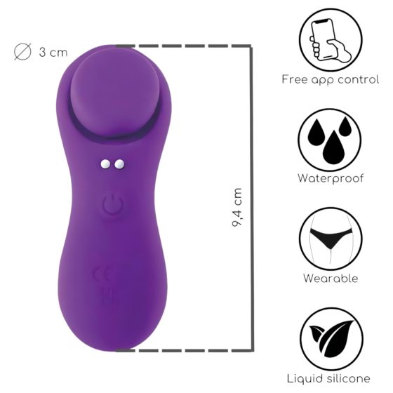 Desirel Confidential - Smart Panty Vibrator (Purple)