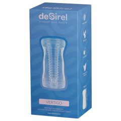   Desirel Vertigo - masturbator with ribbed inner surface (transparent)