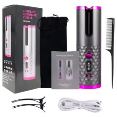 CAC - Cordless Hair Curler Set (White)