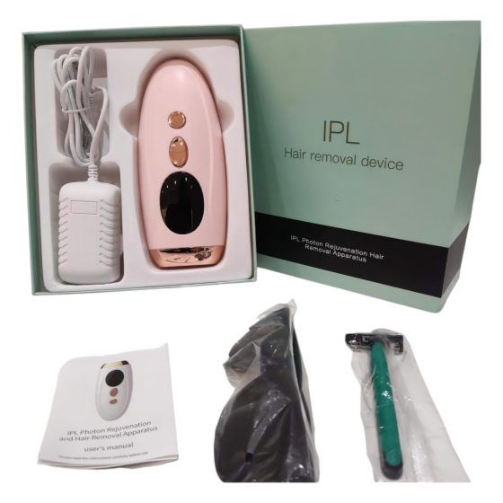 IPL Hair Removal Device (Pink)