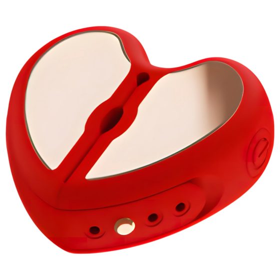 Mrow - Smart Vibrating Nipple Clamps (Red)