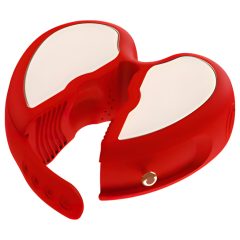 Mrow - Smart Vibrating Nipple Clamps (Red)