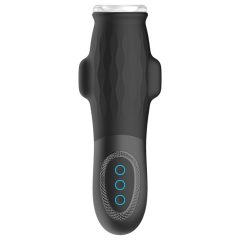   Lonely Anne - Rechargeable Vibrating-Sucking Masturbator (Black)