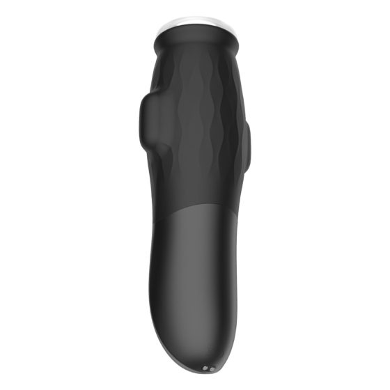 Lonely Anne - Rechargeable Vibrating-Sucking Masturbator (Black)