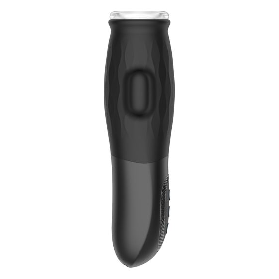 Lonely Anne - Rechargeable Vibrating-Sucking Masturbator (Black)