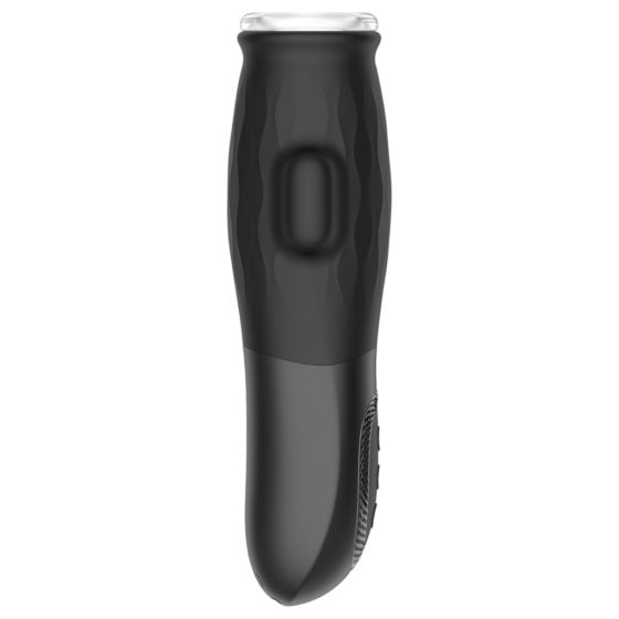 Lonely Anne - Rechargeable Vibrating-Sucking Masturbator (Black)