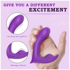   Desirel Insider - Rechargeable, Remote-Controlled G-Spot/Prostate Vibrator (Purple)