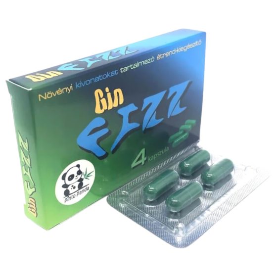 Gin FIZZ - Dietary Supplement with Herbal Extracts (4 pcs)