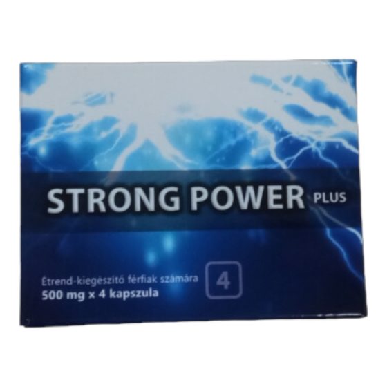 Strong Power Plus - Dietary Supplement Capsule for Men (4pcs)