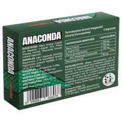 Anaconda - Natural Supplement for Men (4 pcs)