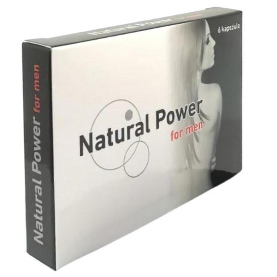 Natural Power - Men's Dietary Supplement Capsules (6 pcs)