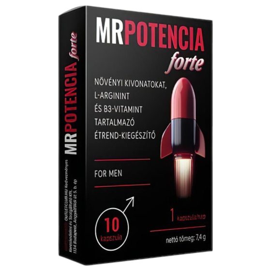 MrPotencia Forte - Dietary Supplement Capsules for Men (10 pcs)