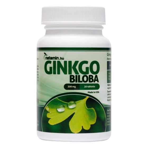 Netamin Ginkgo Biloba 300mg - food supplement capsules (30pcs)