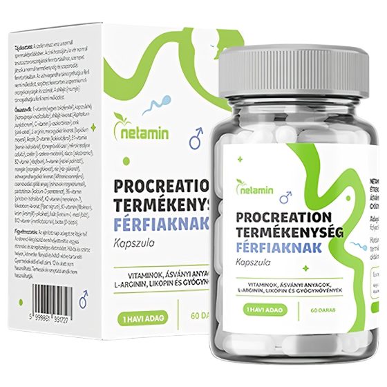 Procreation - Conception Support Dietary Supplement Capsules (60 pcs)