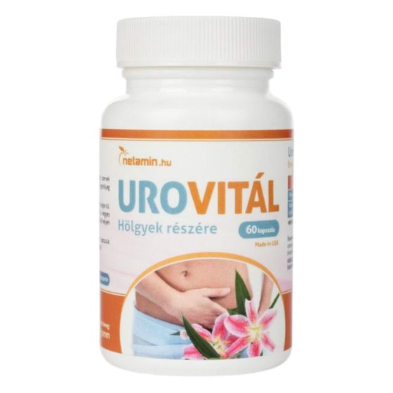 Netamin UroVital - dietary supplement capsules for incontinence (60pcs)
