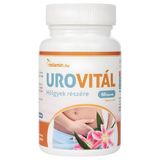 Netamin UroVital - Dietary Supplement Capsules for Incontinence (60 pcs)