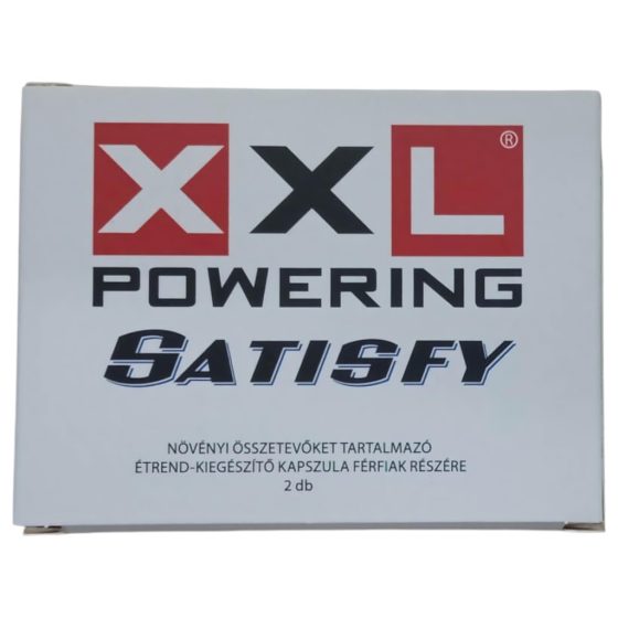 XXL Powering Satisfy - Strong Supplement for Men (2pcs)