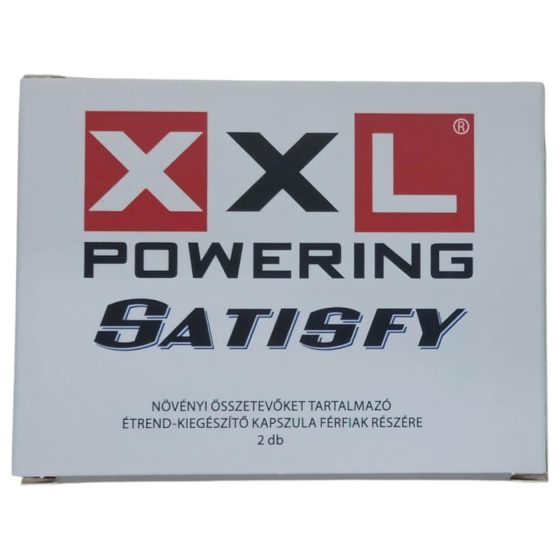 / XXL Powering Satisfy - Strong Supplement for Men (2pcs)