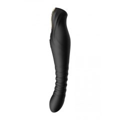   ZALO King - Rechargeable Waterproof Thrusting Vibrator (Black)