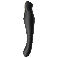   ZALO King - Rechargeable Waterproof Thrusting Vibrator (Black)