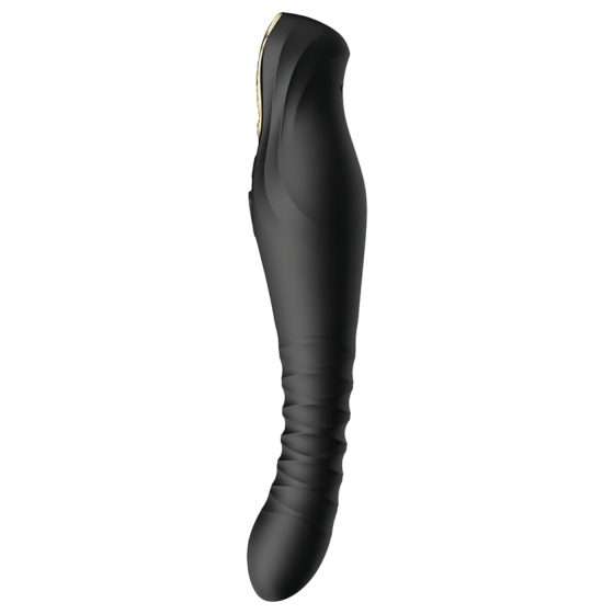 ZALO King - Rechargeable Waterproof Thrusting Vibrator (Black)