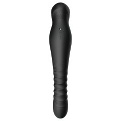   ZALO King - Rechargeable Waterproof Thrusting Vibrator (Black)