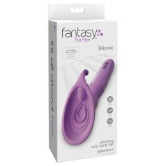   / Fantasy For Her - Vibrating Clitoral Suction Stimulator (Purple)